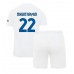 Inter Milan Henrikh Mkhitaryan #22 Barnkläder Borta matchtröja till baby 2023-24 Kortärmad (+ Korta byxor) Billigt